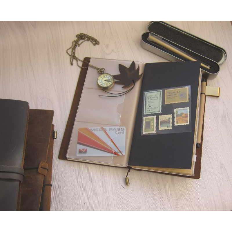 Cowhide Leather Traveler's Journal