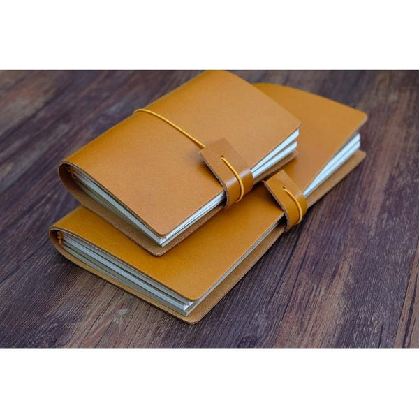 Cowhide Leather Traveler's Journal