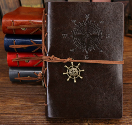 Replaceable Pirate Vintage Traveler Note Book
