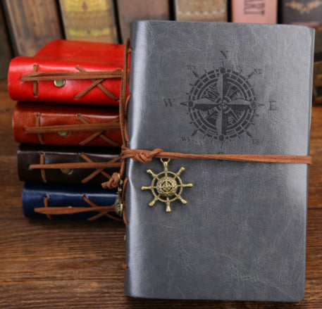 Replaceable Pirate Vintage Traveler Note Book