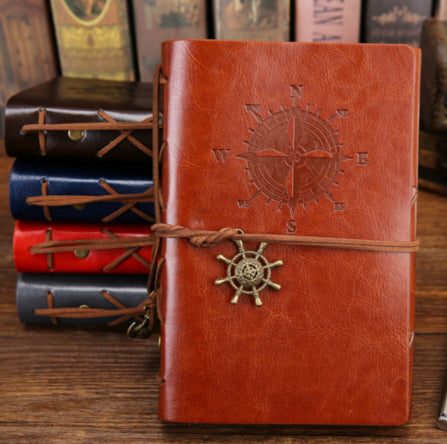 Replaceable Pirate Vintage Traveler Note Book