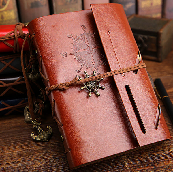 Replaceable Pirate Vintage Traveler Note Book