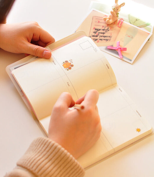 Cartoon Rabbit Notebook Planner