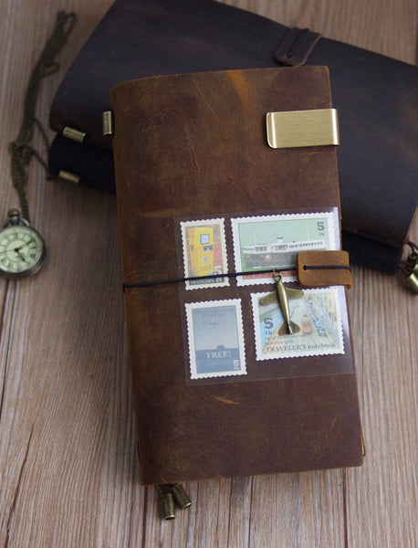 Cowhide Leather Traveler's Journal