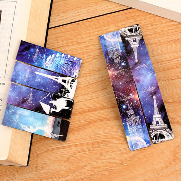 Vintage Style Eiffel Tower Magnetic Book Marks