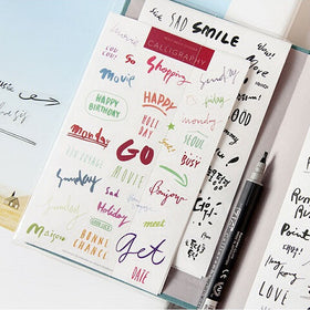 Planner Stickers Memo Pads