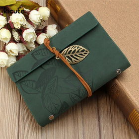 Leaf Leather Travel Journal