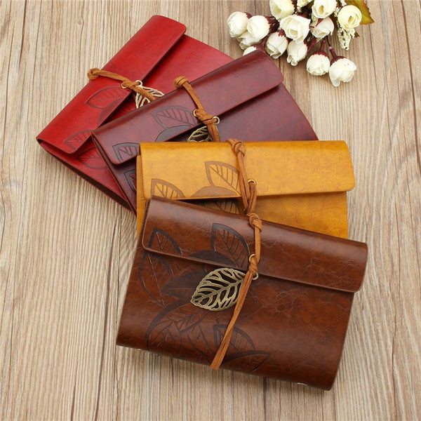 Leaf Leather Travel Journal