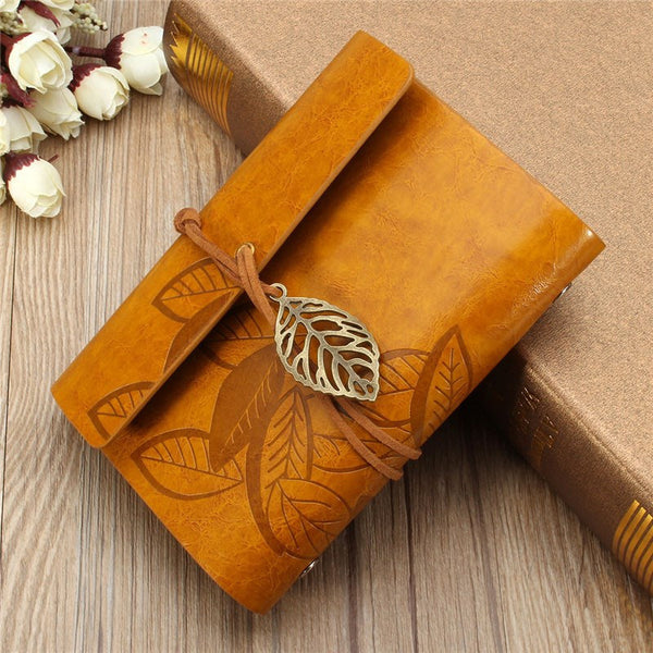 Leaf Leather Travel Journal