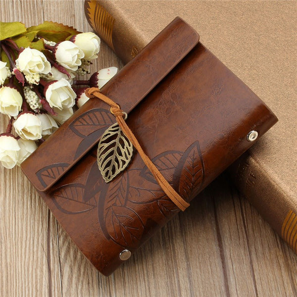 Leaf Leather Travel Journal