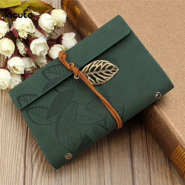 Leaf Leather Travel Journal