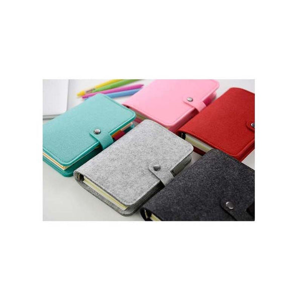 Fabric Cover Spiral Notebook