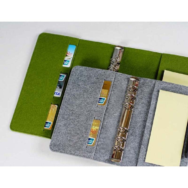 Fabric Cover Spiral Notebook