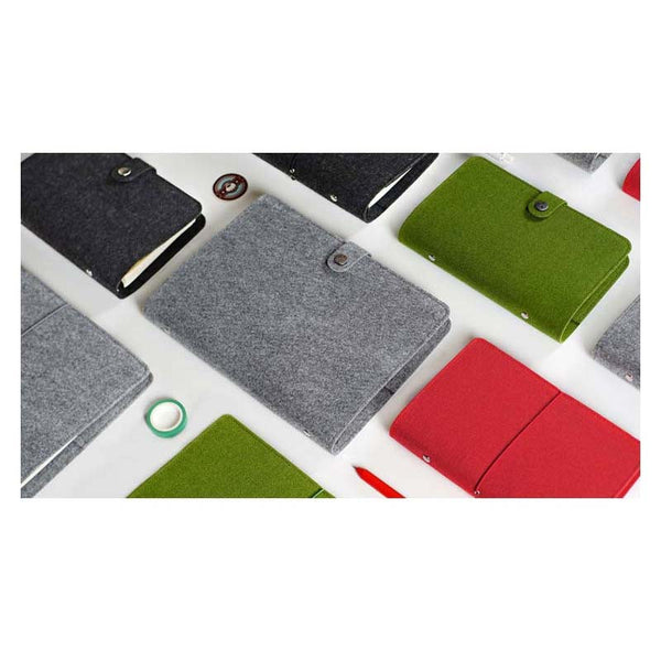 Fabric Cover Spiral Notebook