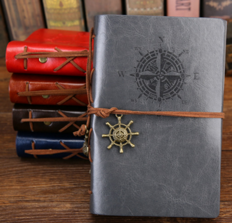 Replaceable Pirate Vintage Traveler Note Book
