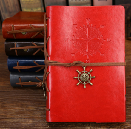 Replaceable Pirate Vintage Traveler Note Book