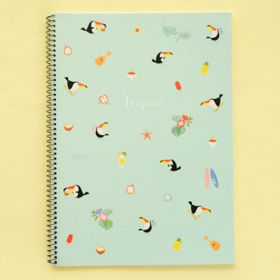 Forest Animal Coil Book