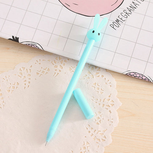 Lovely Rabbit Cartoon Plastic Gel Pens