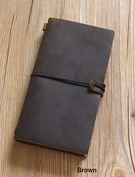 Cowhide Leather Traveler's Journal