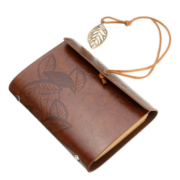 Leaf Leather Travel Journal