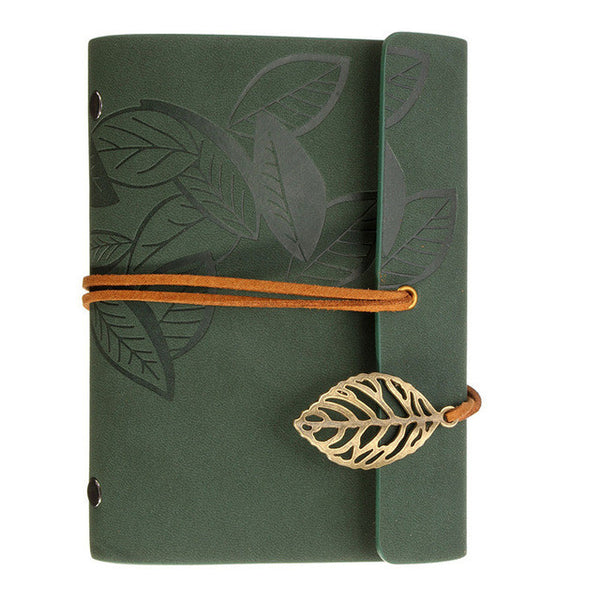 Leaf Leather Travel Journal