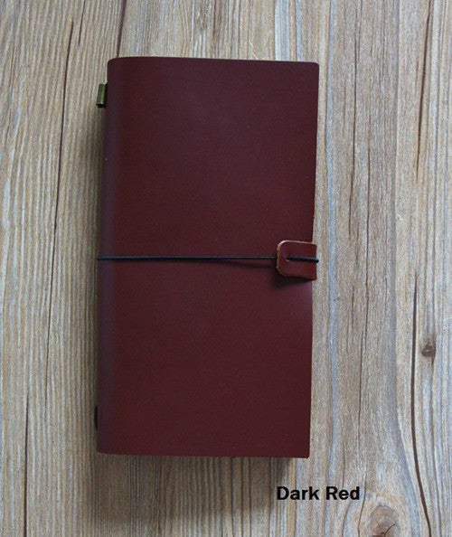 Cowhide Leather Traveler's Journal