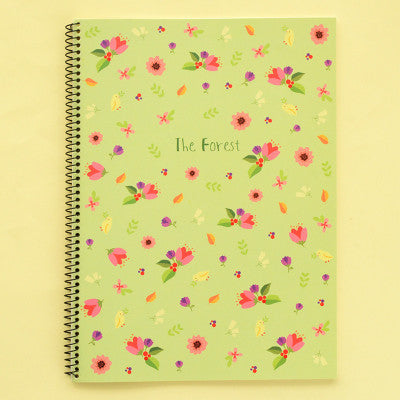 Forest Animal Coil Book