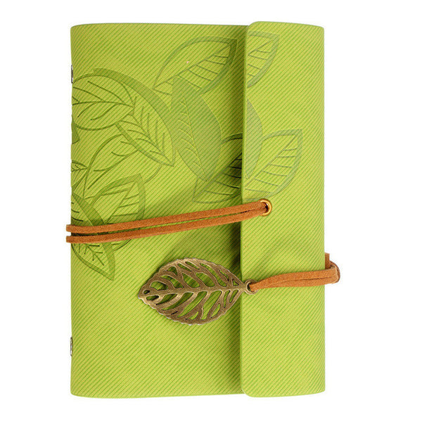 Leaf Leather Travel Journal