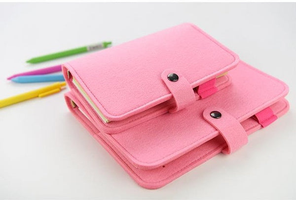 Fabric Cover Spiral Notebook