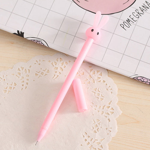 Lovely Rabbit Cartoon Plastic Gel Pens
