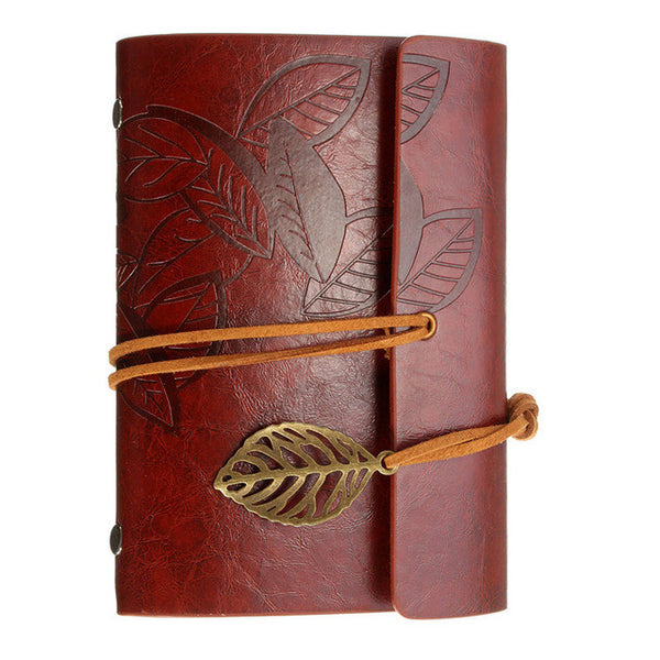 Leaf Leather Travel Journal