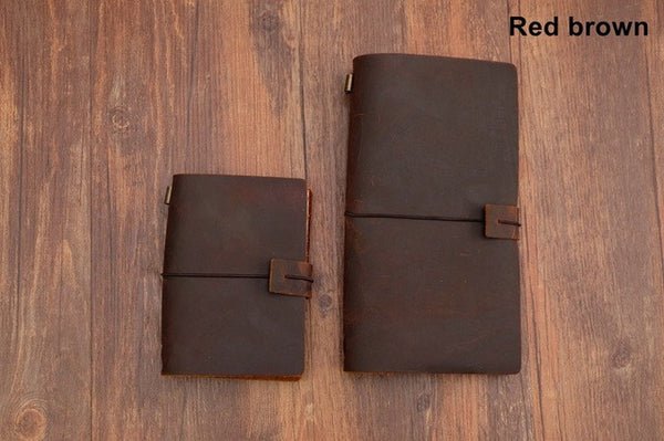 Cowhide Leather Traveler's Journal