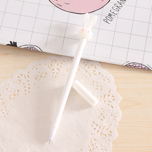 Lovely Rabbit Cartoon Plastic Gel Pens
