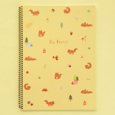 Forest Animal Coil Book