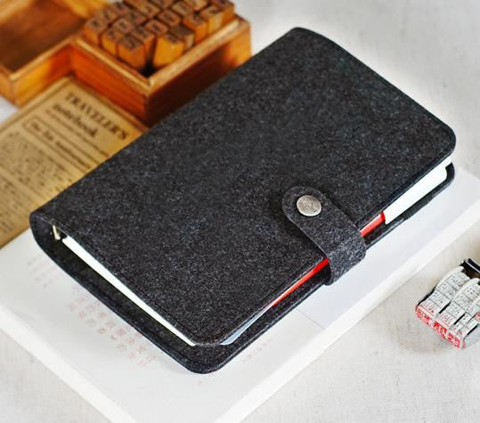 Fabric Cover Spiral Notebook