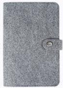 Fabric Cover Spiral Notebook