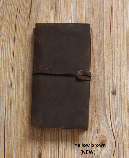 Cowhide Leather Traveler's Journal